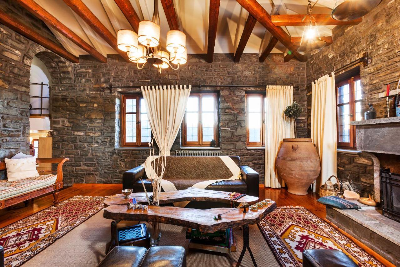 הוילה קיפוי Heaven'S View Mansion - Zagori Stone Built Gem מראה חיצוני תמונה