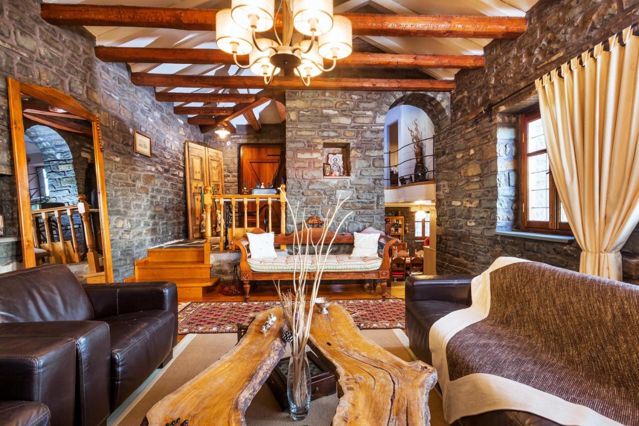 הוילה קיפוי Heaven'S View Mansion - Zagori Stone Built Gem מראה חיצוני תמונה