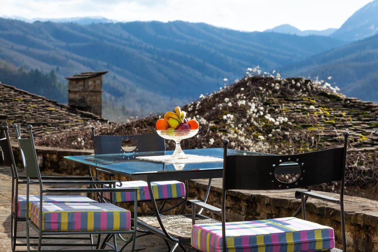הוילה קיפוי Heaven'S View Mansion - Zagori Stone Built Gem מראה חיצוני תמונה