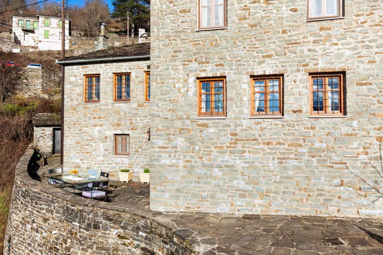 הוילה קיפוי Heaven'S View Mansion - Zagori Stone Built Gem מראה חיצוני תמונה