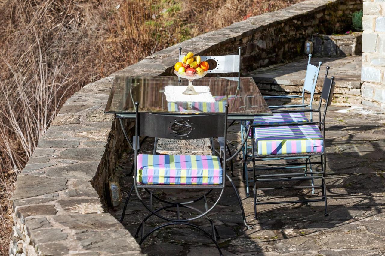 הוילה קיפוי Heaven'S View Mansion - Zagori Stone Built Gem מראה חיצוני תמונה