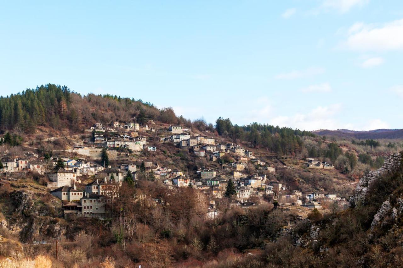 הוילה קיפוי Heaven'S View Mansion - Zagori Stone Built Gem מראה חיצוני תמונה