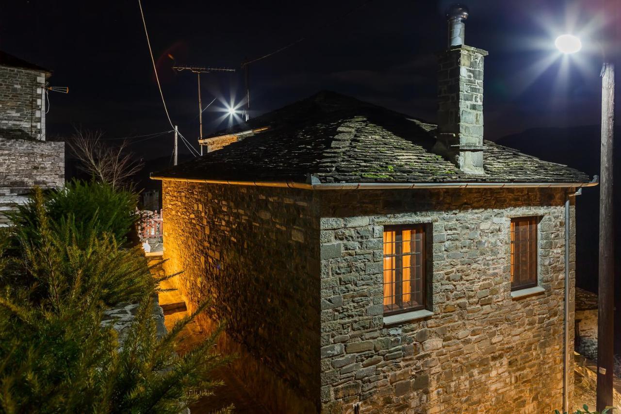 הוילה קיפוי Heaven'S View Mansion - Zagori Stone Built Gem מראה חיצוני תמונה