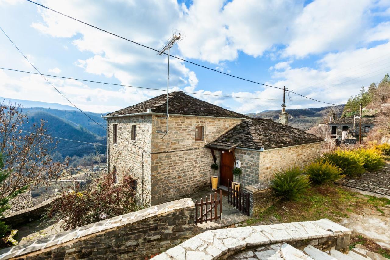 הוילה קיפוי Heaven'S View Mansion - Zagori Stone Built Gem מראה חיצוני תמונה