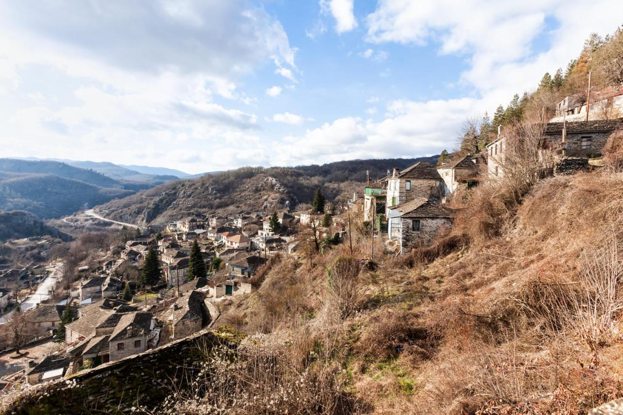 הוילה קיפוי Heaven'S View Mansion - Zagori Stone Built Gem מראה חיצוני תמונה